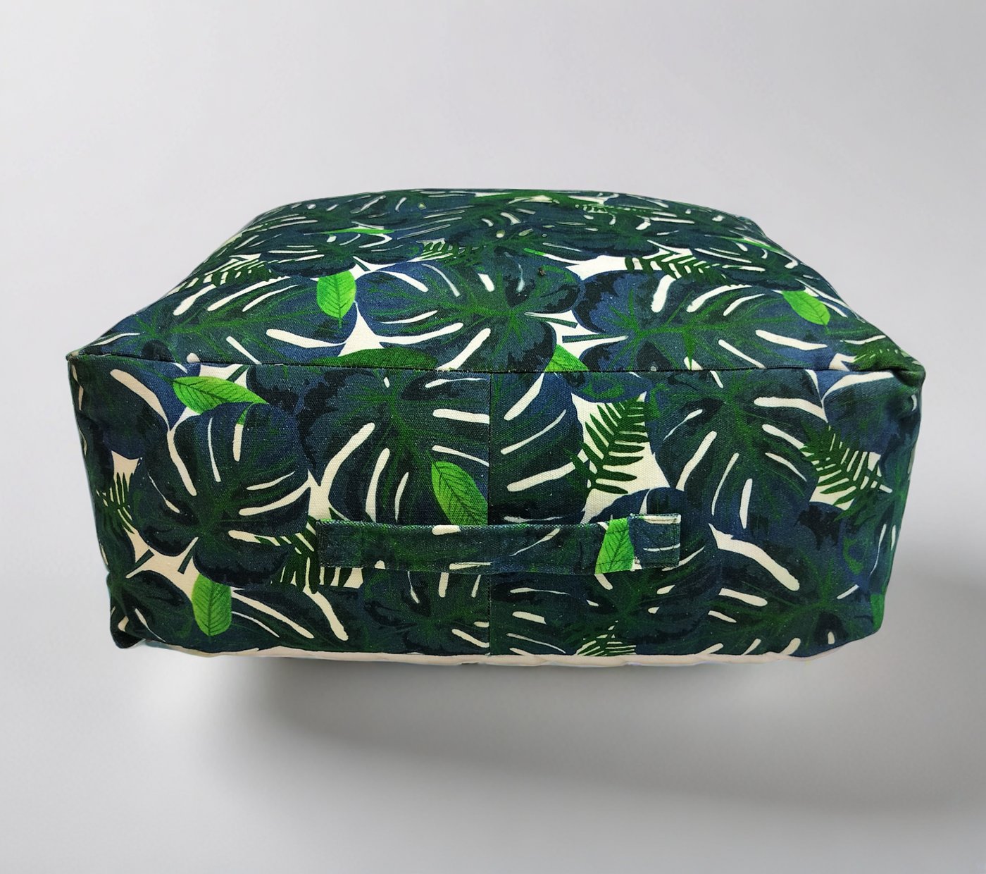 Tropical Canvas Pouffe