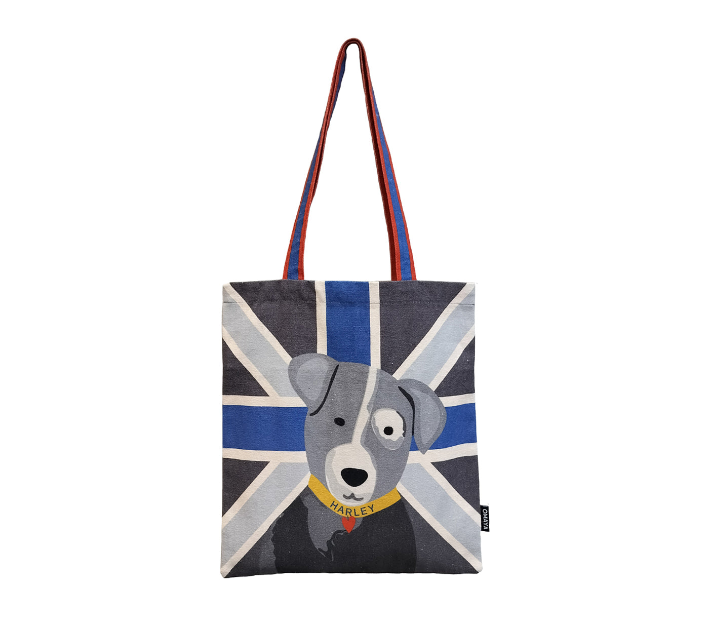 Harley The Pet Blue Tote Bag 34x36 cm.