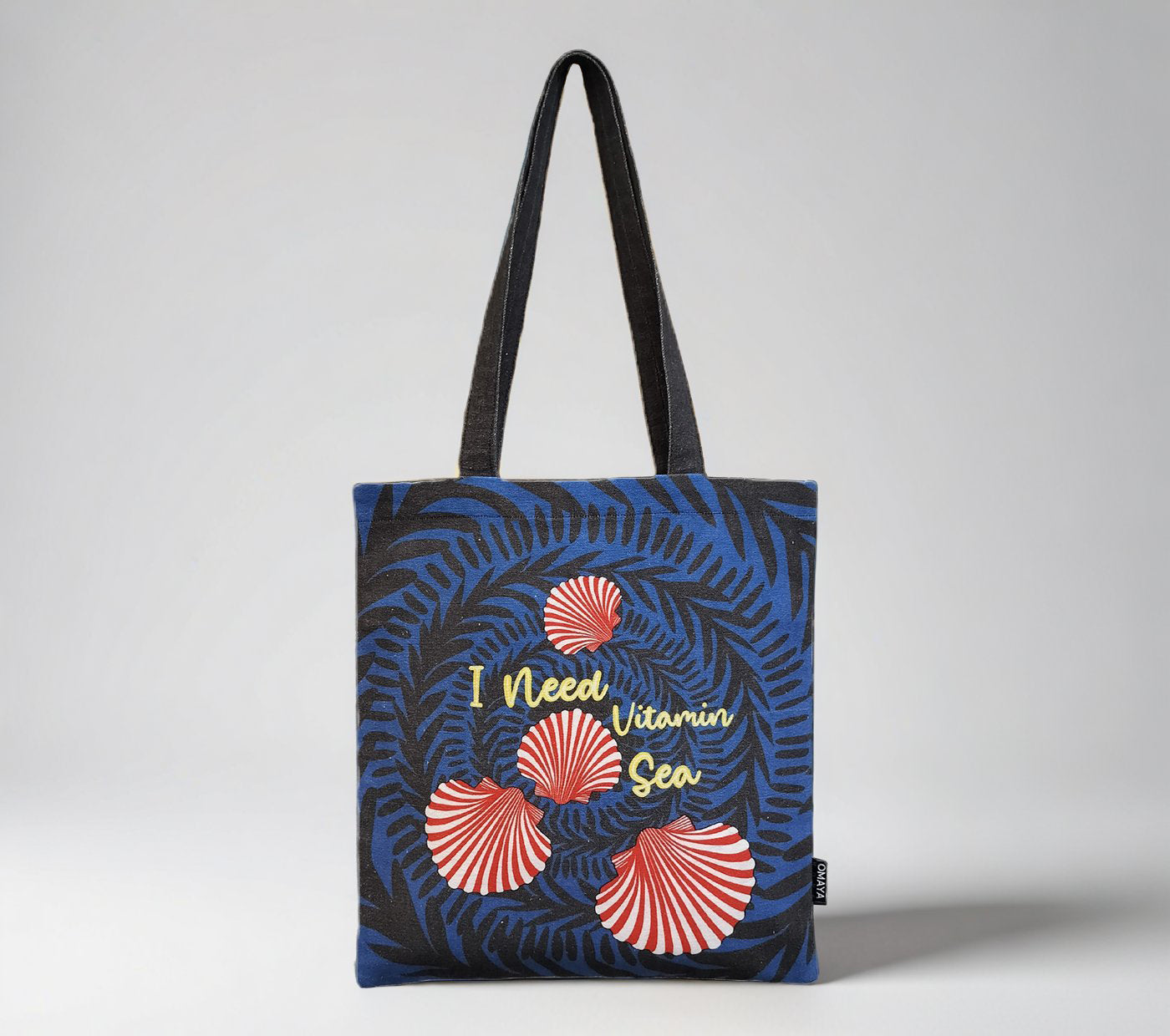 Vitamin Sea Printed Tote Bag 34x36 cm