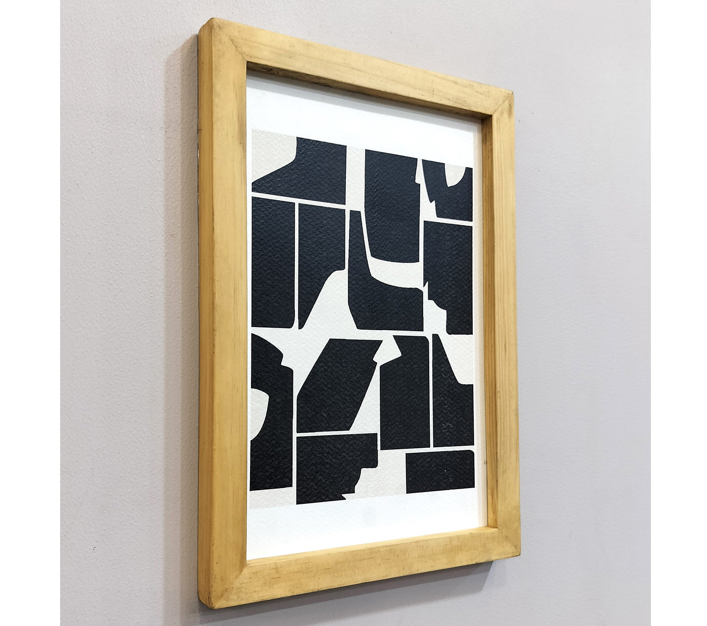 black and white abstract Wall Art